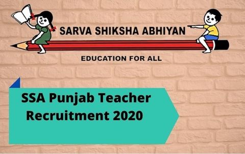 SSA Punjab ETT Teacher Online Application Form 2020