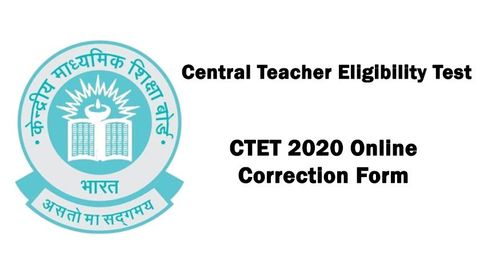 CTET 2020 Online Correction Form